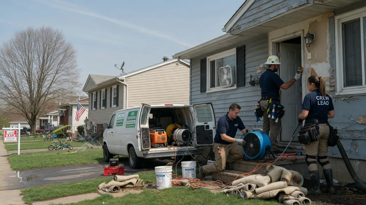 Flood Cleanup in Dickinson Center, NY near me